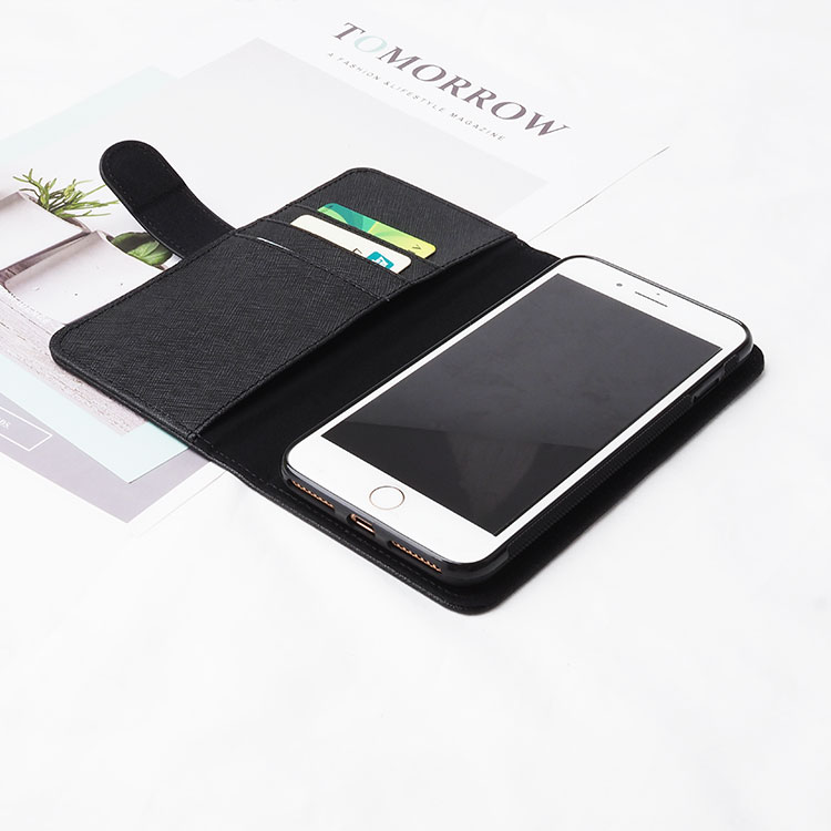 High quality Detachable Leather Phone Case For iPhone X Phone Case Book Flip Protective Cover