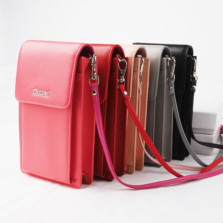 2020 Hot selling soft leather phone bag cell phone case bag