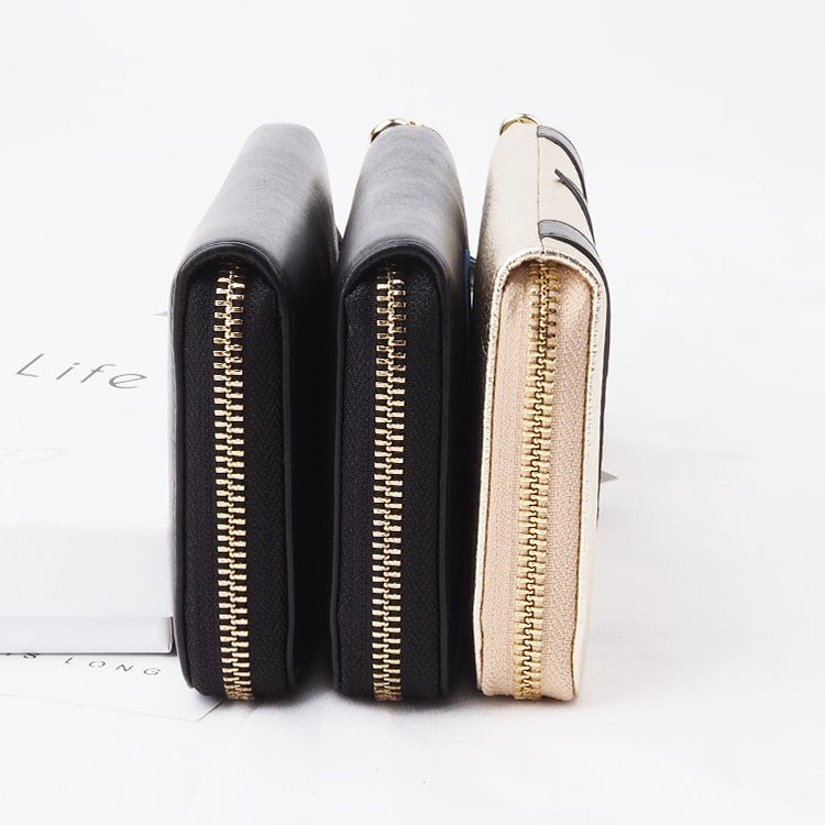 2020 Fashion rfid blocking purse premium good purse cowhide genuine leather wallet for women