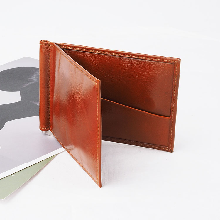 luxury custom printed leather mens slim wallet  Leather Men RFID Wallets