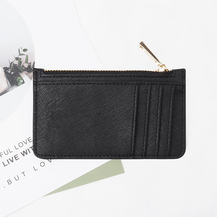 Minimalist ID Card Holder Men's Slim Wallet Leather Credit Card HoldeR