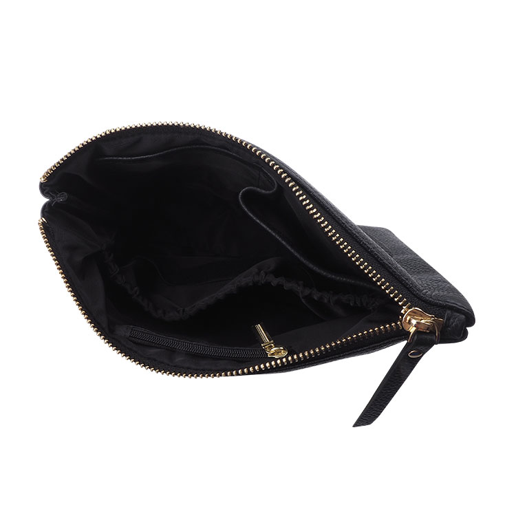Factory hot sale genuine leather clutch bag for men