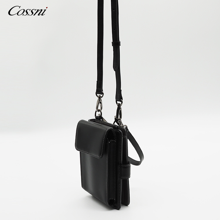 2020 napa leather simple design phone bag, luxury fashion phone bag
