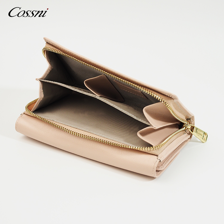 Customized purse for ladies, multifunctional purse women leather long wallet