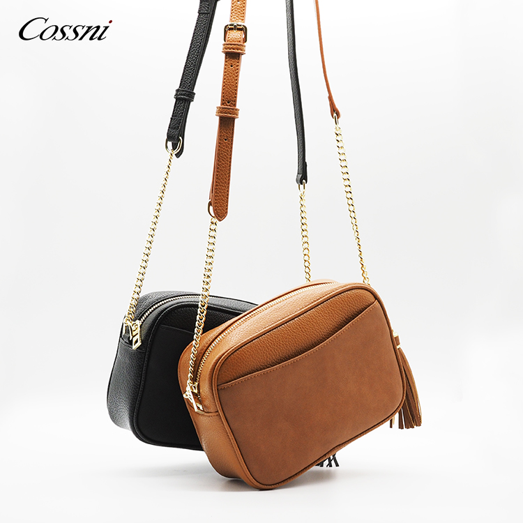 2020 new High quality Genuine leather square mini top handle shoulder handbag for lady crossbag