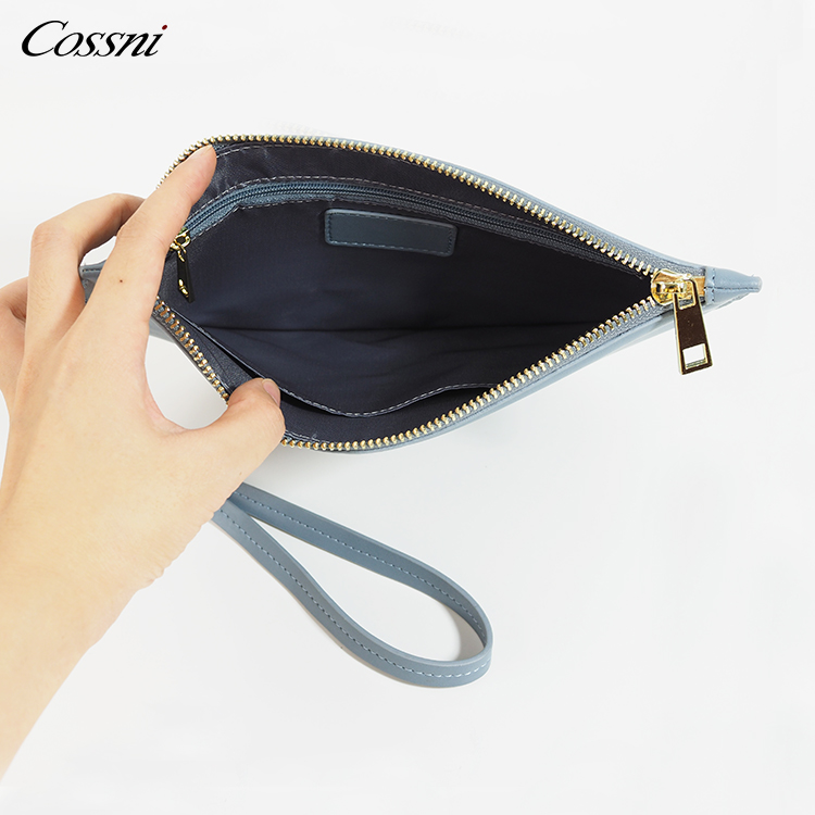 Half Round shape zip clutch bag Ladies handbags women wallet
