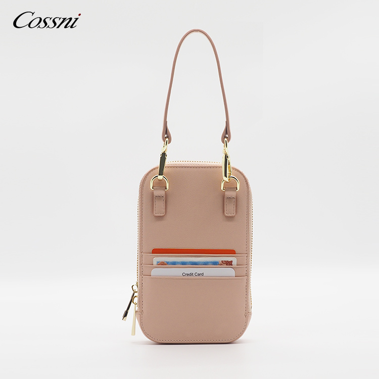 2020 custom color Genuine Leather Small bag Crossbody Mobile Phone Bag For Women