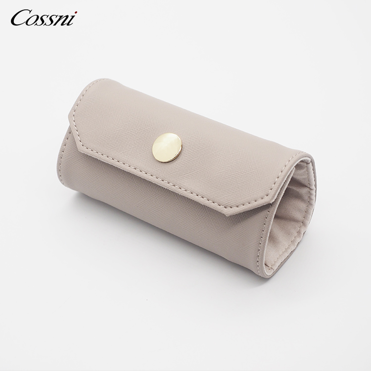 2020 Hot sale design genuine leather travel jewelry case for women
