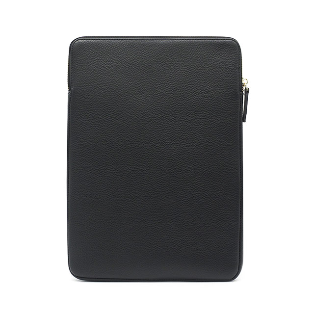 Black Litchi Pattern Laptop Bag