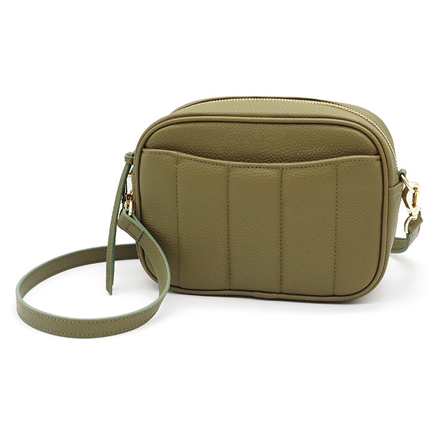 Green Square Bag Quilted Women's Shoulder Bags