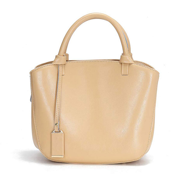 Cossni Daily Tote Nude Oil Wax Leather Shoulder Bags