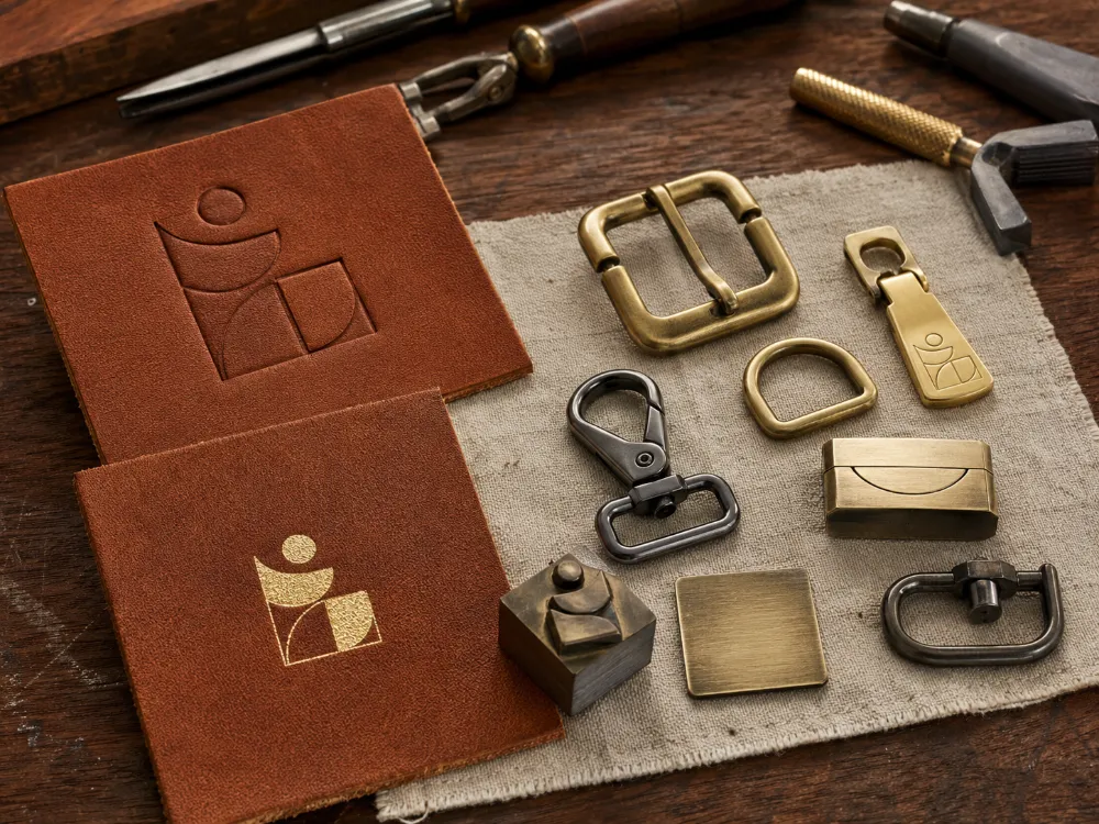 Custom Hardware & Logo Embossing