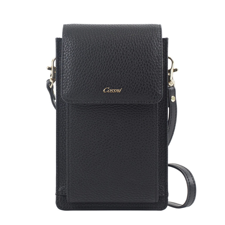 Minimalist Leather Crossbody Phone Bag