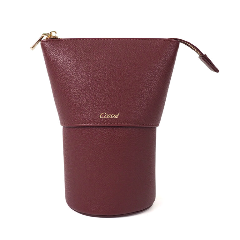 Telescopic Leather Brush Pouch